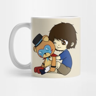 FNAF security breach (Gregory and freddy plush) Mug